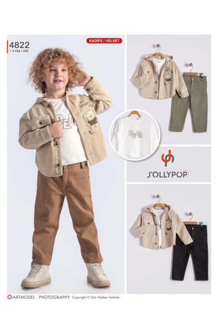 1-4 YEAR Boy PANT SUIT WITH JACKET