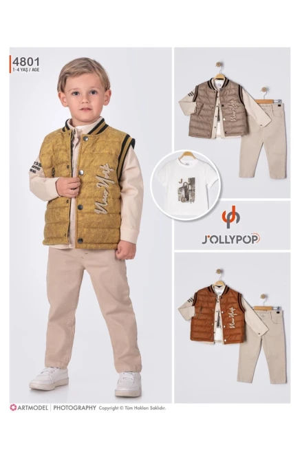 1-4 سنة صبي بدله جيله مع سروال