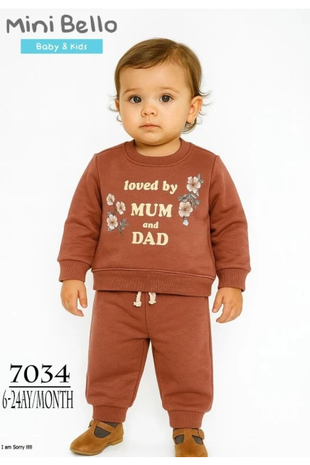 Yazı Baskılı Eşofman Takım