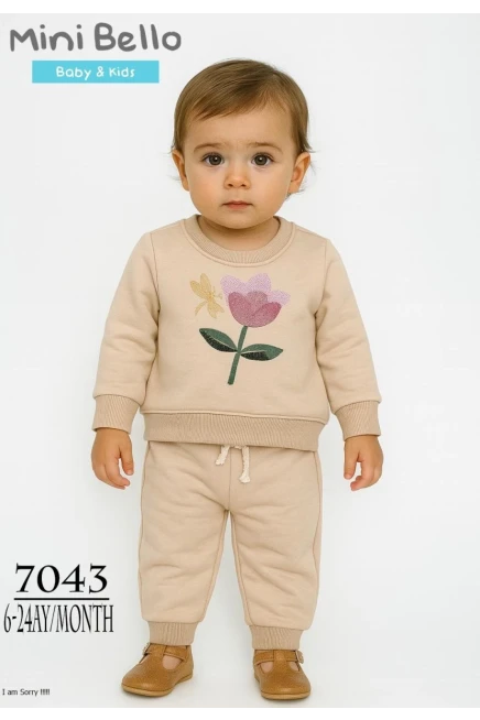 Lale Dokumalı Eşofman Takım