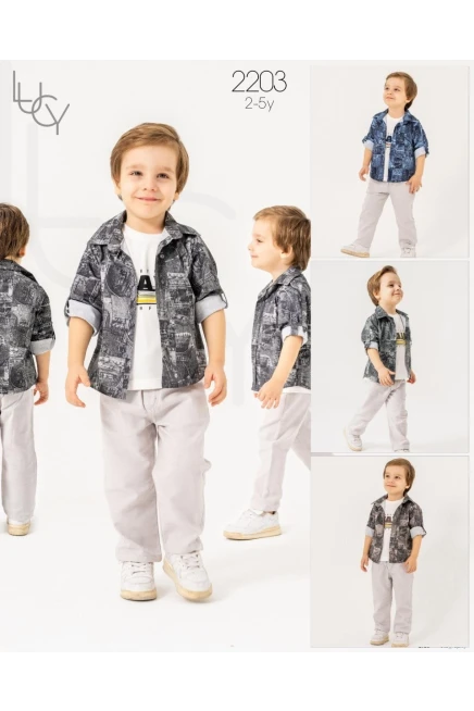 2-5 ГОДА мальчик Футболка рубашка брюки костюм