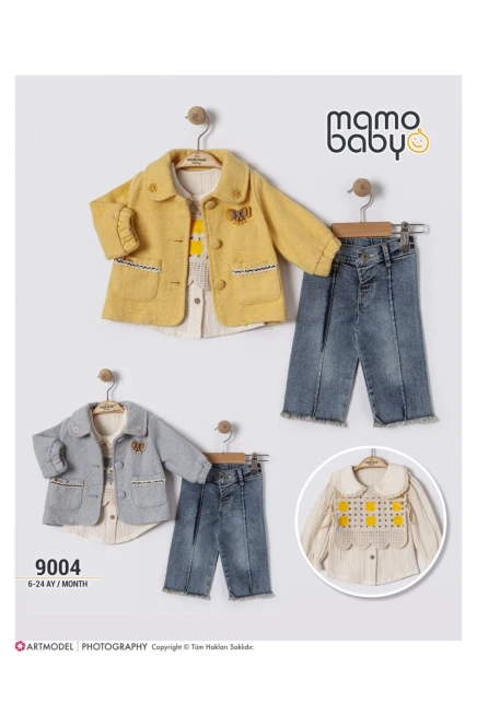 6-24 MONTH Girl PANT SUIT WITH JACKET