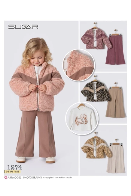 2-5 ГОДА девочка Костюм с пиджаком и брюками