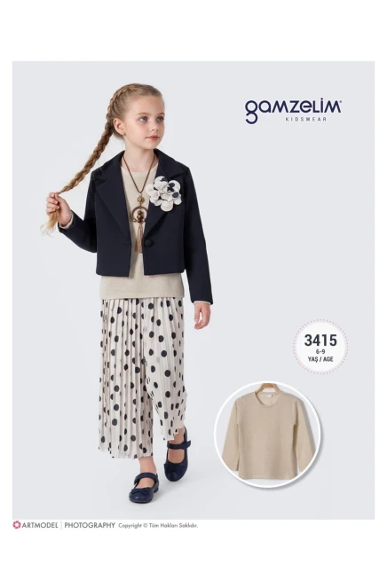 6-9 YEAR Girl PANT SUIT WITH JACKET