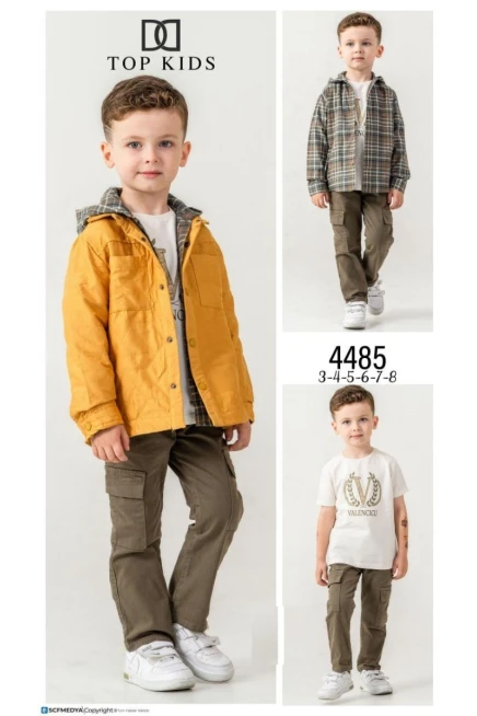 3-8 سنة صبي بدله ستره مع سروال