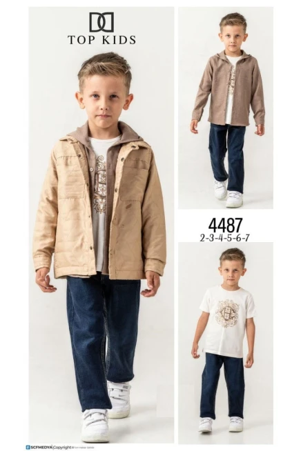 3-8 YEAR Boy PANT SUIT WITH JACKET