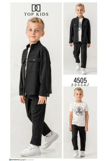 2-7 ГОДА мальчик Костюм с пиджаком и брюками