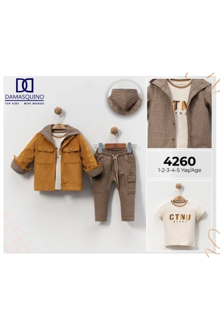 1-5 YEAR Boy PANT SUIT WITH JACKET