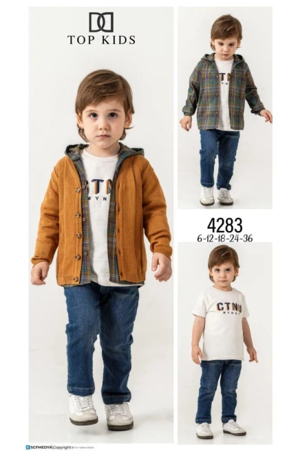 6-36 شهر صبي بدله ستره مع سروال