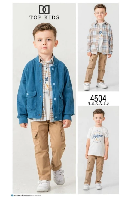 3-8 ГОДА мальчик Костюм с пиджаком и брюками