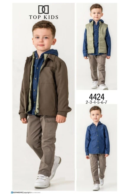 2-7 ГОДА мальчик Костюм с пиджаком и брюками