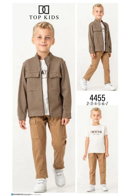 2-7 YEAR Boy PANT SUIT WITH JACKET