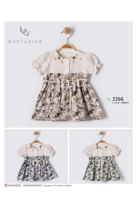 9-24 شهر فتاة فستان