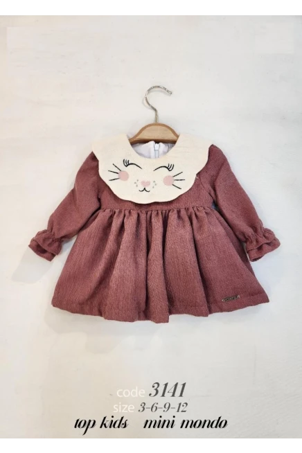 3-12 شهر فتاة فستان