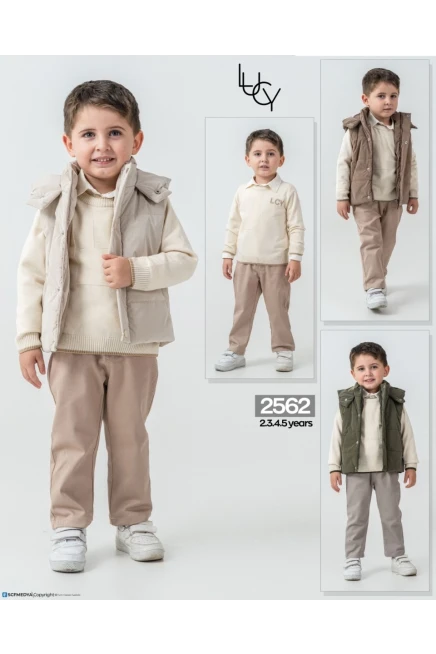 2-5 سنة صبي بدله جيله مع سروال