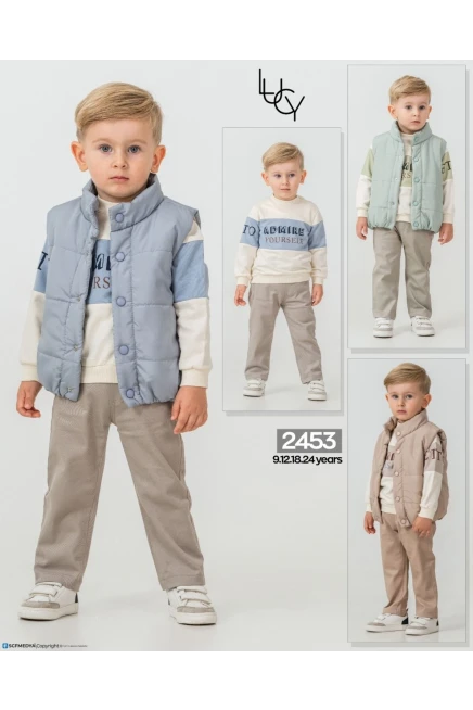 9-24 شهر صبي بدله جيله مع سروال