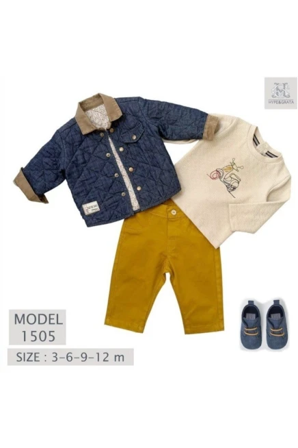 3-12 MONTH Boy PANT SUIT WITH JACKET