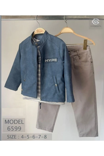 4-8 ГОДА мальчик Костюм с пиджаком и брюками