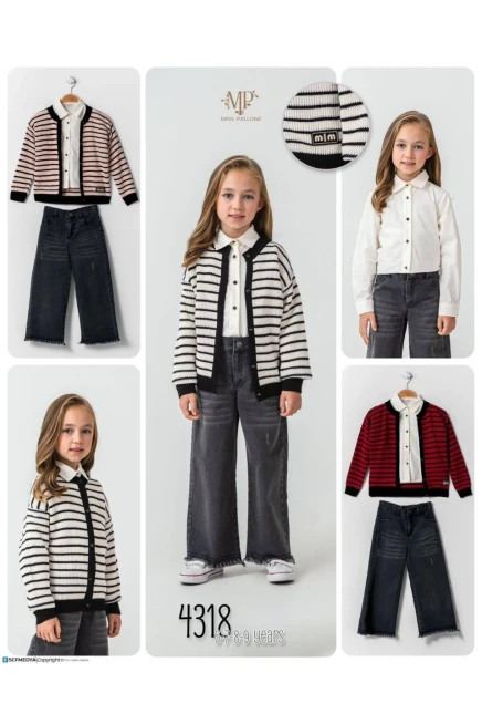 Hırkalı Gömlekli Pantolonlu Takım