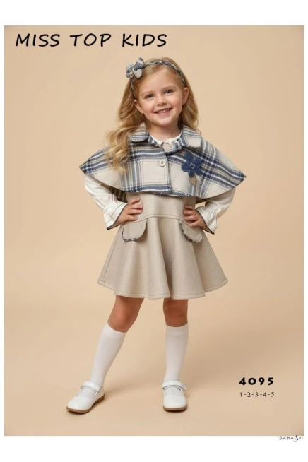 1-5 YEAR Girl DRESS WITH VEST