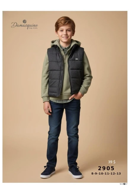 8-13 YEAR Boy PANT SUIT WITH VEST