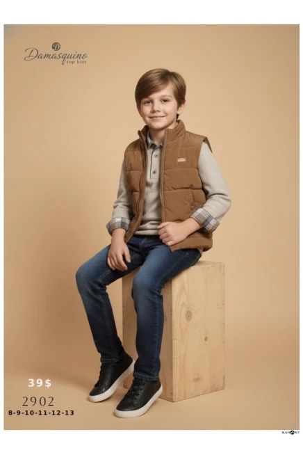 8-13 YEAR Boy PANT SUIT WITH VEST
