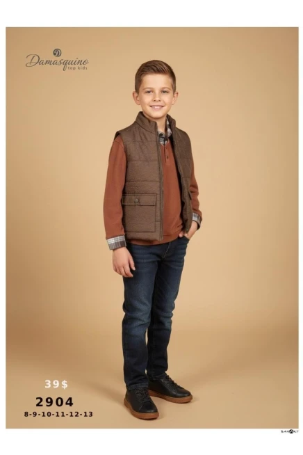 8-13 YEAR Boy PANT SUIT WITH VEST