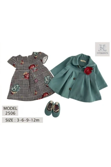 3-12 месяц девочка Костюм платья