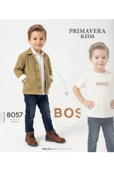 3-7 YEAR Boy PANT SUIT WITH JACKET