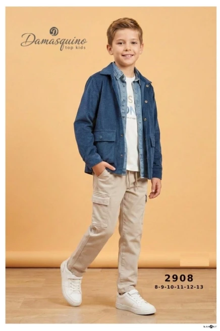 8-13 سنة صبي بدله جيله مع سروال