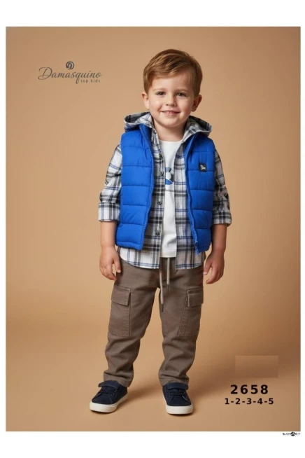 1-5 سنة صبي بدله جيله مع سروال