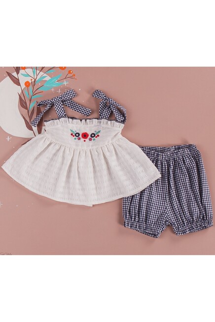 Блузка шорты костюм