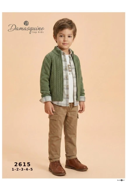 1-5 ГОДА мальчик Кардиган брюки костюм