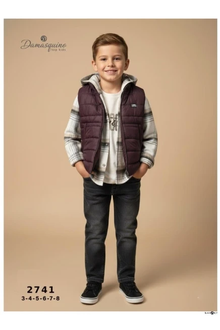 3-8 ГОДА мальчик Жилет брюки костюм