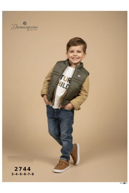 3-8 ГОДА мальчик Жилет брюки костюм