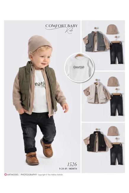 9-24 شهر صبي بدله جيله مع سروال