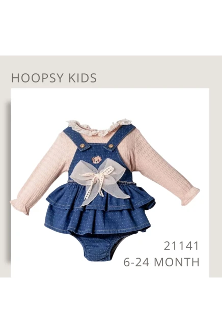 Bluzlu Salopet Elbise