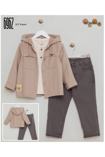 2-5 سنة صبي بدله ستره مع سروال