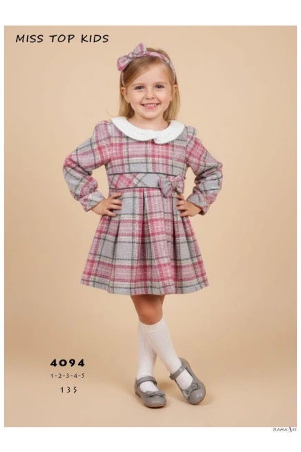 3-7 سنة فتاة فستان