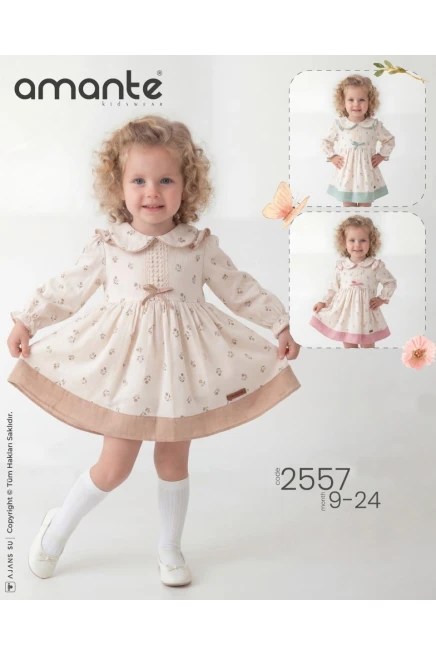 9-24 شهر فتاة فستان