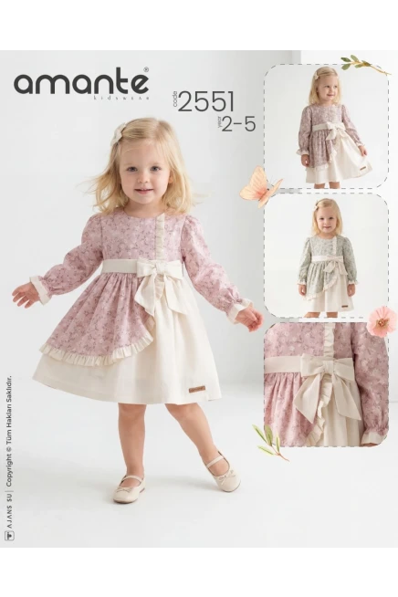 2-5 سنة فتاة فستان