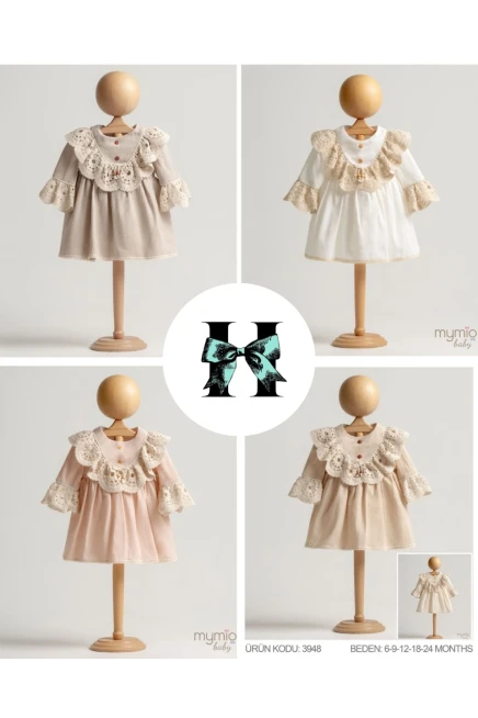 6-24 شهر فتاة فستان