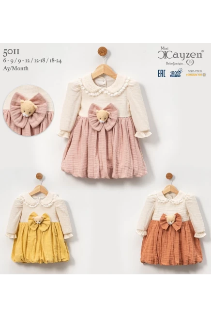 6-24 شهر فتاة فستان