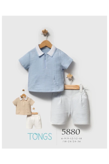 Tişörtlü Şort Takım