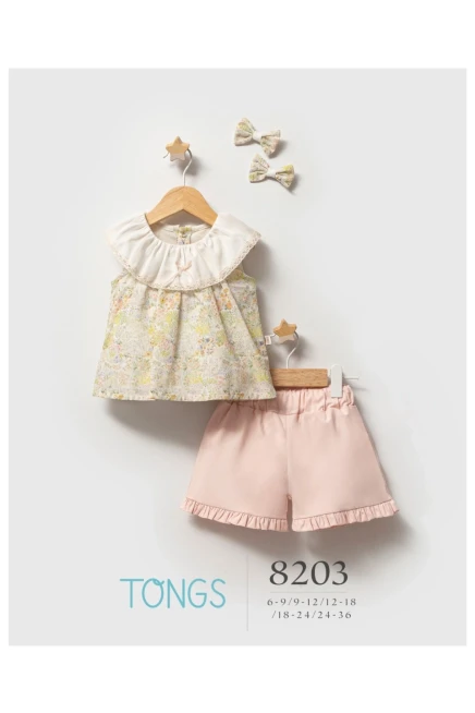 6-36 شهر فتاة بلوزة طقم شرط