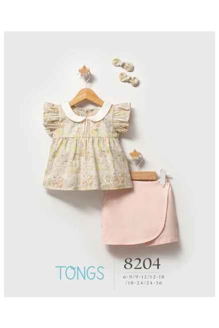 6-36 شهر فتاة بلوزة طقم شرط