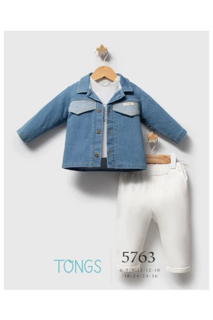 6-36 شهر صبي ستره كارديجان مع سروال