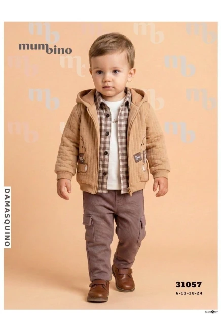 6-24 месяц мальчик Костюм с пиджаком и брюками