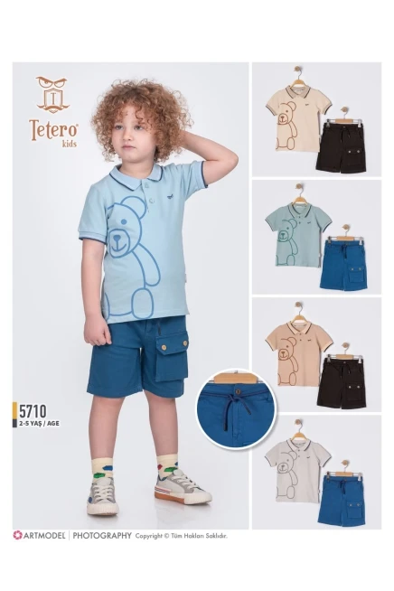 Tişörtlü Şort Takım