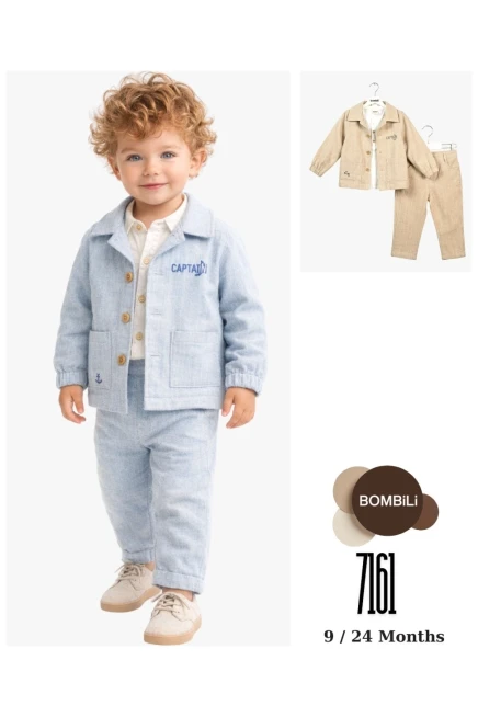1-3 YEAR Boy PANT SUIT WITH SHIRT